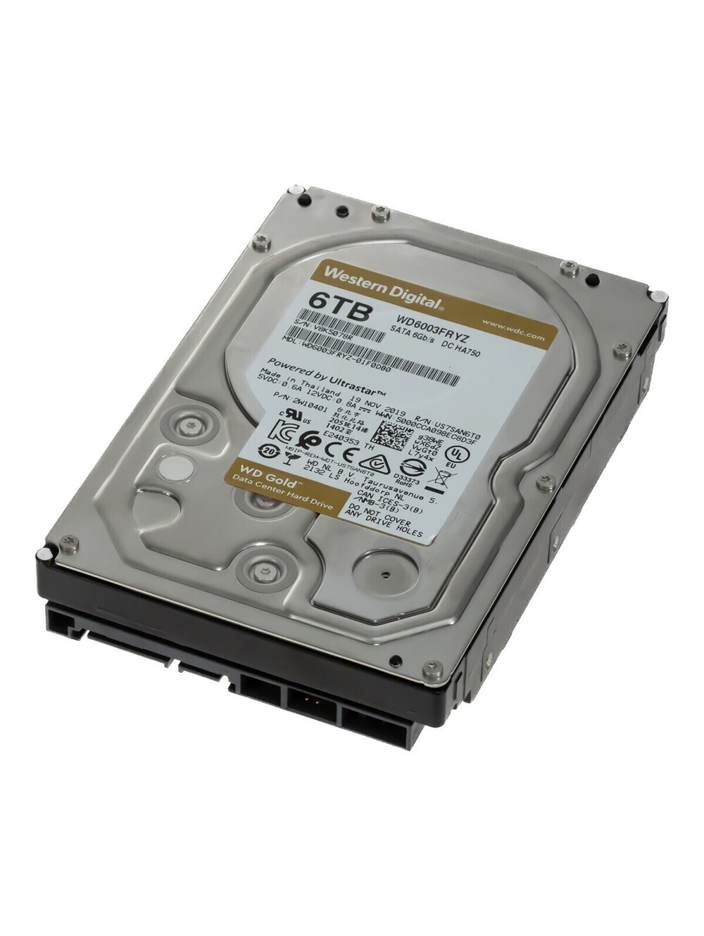 Western Digital WD Gold HDD WD6003FRYZ 6TB - BRAND NEW